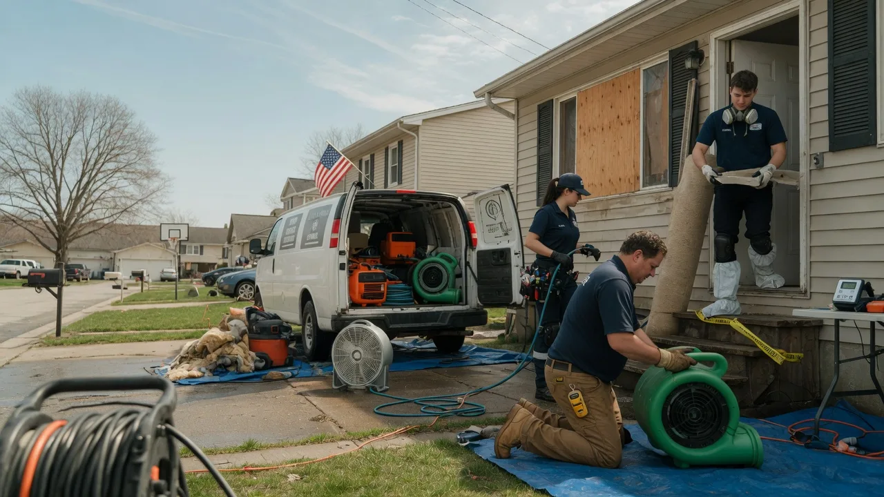 Water Damage Restoration in Rozet, WY near me